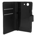 thiki flip book sony xperia z3 compact foldable black extra photo 1