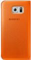 samsung cover s view ef cg920po for galaxy s6 g920 orange extra photo 1
