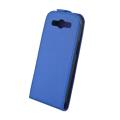 leather case elegance for samsung g386 core lte blue extra photo 2