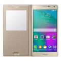 samsung flip case s view ef ca700bf for galaxy a7 gold extra photo 1