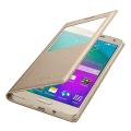 samsung flip case s view ef ca700bf for galaxy a7 gold extra photo 2