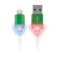 forever iphone 5 6 usb cable green led metal box extra photo 1