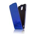 leather case exclusive samsung s6 g920 blue extra photo 1