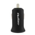 qoltec 5004912w car adapter charger 12w 5v 24a 2x usb universal extra photo 1