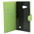 thiki flip book nokia lumia 730 735 foldable green extra photo 1