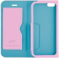 beeyo book carry on case for apple iphone 5 5s light pink extra photo 1