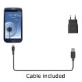 trust 19346 5w wall charger with micro usb cable black universal extra photo 2