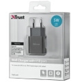 trust 19160 5w wall charger black universal extra photo 2