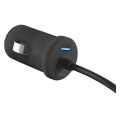trust 19163 5w car charger with apple lightning cable black extra photo 1