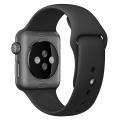 apple watch sport 38mm space grey aluminum case with black sport band extra photo 2