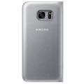 samsung led view cover ef ng930ps for galaxy s7 g930 silver extra photo 2