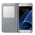 samsung cover s view ef cg930ps for galaxy s7 g930 silver extra photo 1