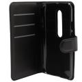 flip book case motorola xt1541 moto g 3rd gen foldable black extra photo 1