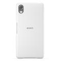 sony flip case smart style cover scr52 for xperia x white extra photo 1