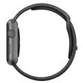 apple watch sport 42mm space grey case with black sport band extra photo 1