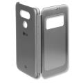 lg flip case quick cover view cfv 160 for lg g5 h850 silver extra photo 1