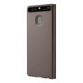 huawei view flip cover for p9 plus brown extra photo 1