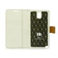 roar simply life diary flip case for samsung galaxy note 3 white extra photo 1