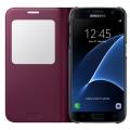 samsung cover s view ef cg930px for galaxy s7 g930 red extra photo 1