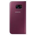 samsung cover s view ef cg930px for galaxy s7 g930 red extra photo 2
