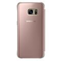 samsung clear view cover ef zg930cz for galaxy s7 g930 rose gold extra photo 1