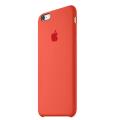 apple mkxq2 silicon case for iphone 6s plus orange extra photo 1
