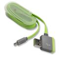 4smarts stackwire micro usb data cable 1m green extra photo 1