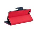 fancy book flip case for apple iphone 7 red navy extra photo 2