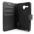 flip book case alcatel one touch 5025d pop 3 55 t foldable black extra photo 1