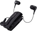 ixchange ua 28 stereo retractable bluetooth headset with vibration black extra photo 1