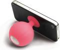 logilink sp0031 iceball speaker rechargable speaker holder for smartphone tablet pink extra photo 1
