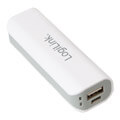 logilink pa0085 mobile power bank 2200mah white extra photo 1
