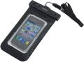 logilink aa0034 waterproof beach bag for universal smartphones 100x190mm black extra photo 1