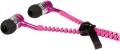 logilink hs0022 zipper stereo in ear headset neon pink extra photo 1