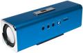 logilink sp0038b discolady soundbox with mp3 player and fm radio blue extra photo 1