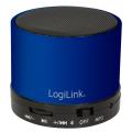 logilink sp0051b bluetooth v30 speaker with mp3 player micro sd blue extra photo 1