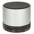 logilink sp0051s bluetooth v30 speaker with mp3 player micro sd silver extra photo 1