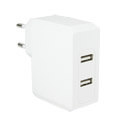 logilink pa0094 2 port usb wall charger 240v 34a extra photo 1
