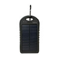 logilink pa0132 universal solar power charger 5000mah 2x usb ports 5v 1a black extra photo 1