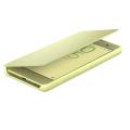 sony flip case smart style cover scr54 for xperia xa lime gold extra photo 1