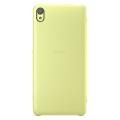 sony flip case smart style cover scr54 for xperia xa lime gold extra photo 2