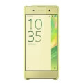 sony flip case smart style cover sbc26 for xperia xa lime gold extra photo 1