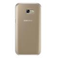 samsung clear view cover ef za520cf for galaxy a5 2017 gold extra photo 1