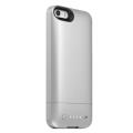 mophie juice pack helium battery case for apple iphone 5 5s 1500mah silver extra photo 1
