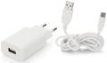 forcell travel charger usb 24a 18w quick charge 30 with type c cable extra photo 1