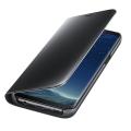 samsung flip case clear view ef zg950cb for galaxy s8 black extra photo 1