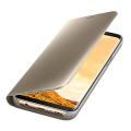 samsung flip case clear view ef zg950cf for galaxy s8 gold extra photo 1