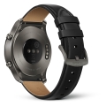 huawei smartwatch w2 classic titan grey with leather bracelet black extra photo 2