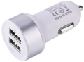 devia smart car charger charger 2x usb white extra photo 1