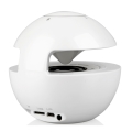 global technology bt118 bluetooth mini speaker power ball led white extra photo 1